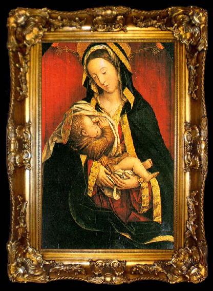 framed  Defendente Ferarri Madonna and Child 9, ta009-2
